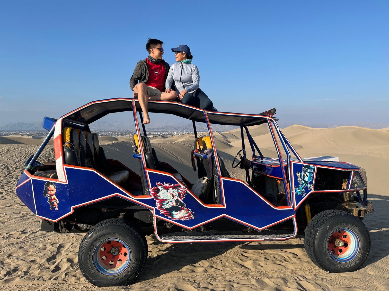 Ana y Wilmer, primer viaje juntos